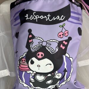LeSportsac Lavender Kuromi Tote Bag